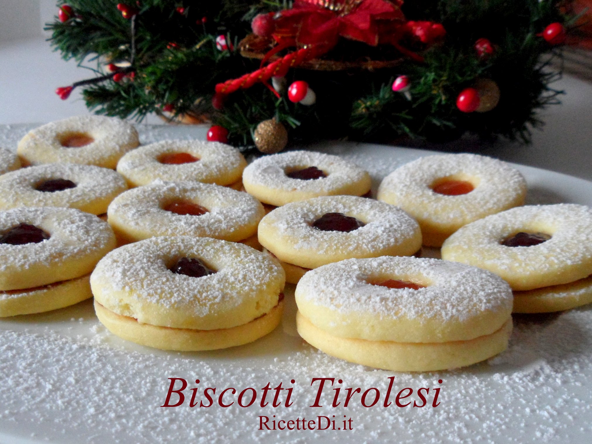 Biscotti Di Natale In Pasta Frolla.Biscotti Tirolesi Ricettedi It
