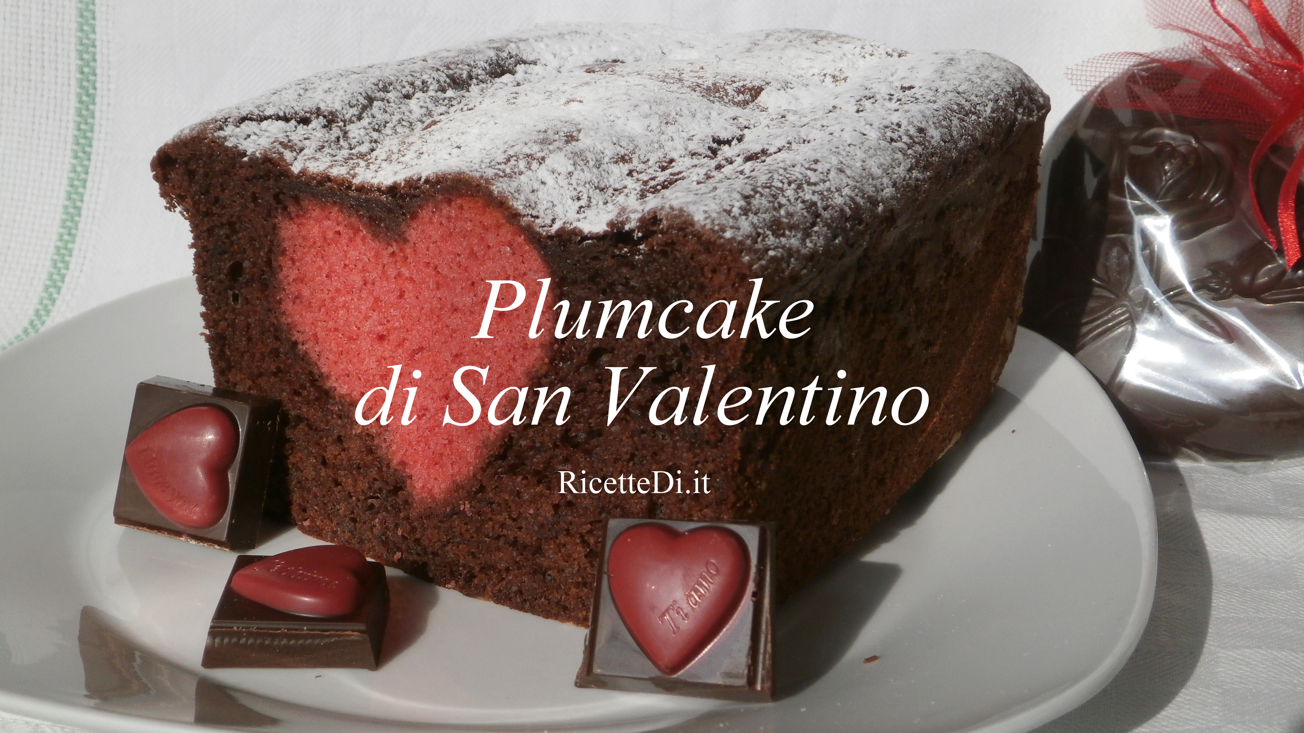 Ricetta per Torta Caprese a forma di Cuore per San Valentino